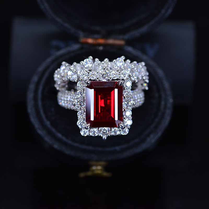 Art-Deco Ruby and Diamond Ring – David Keefe